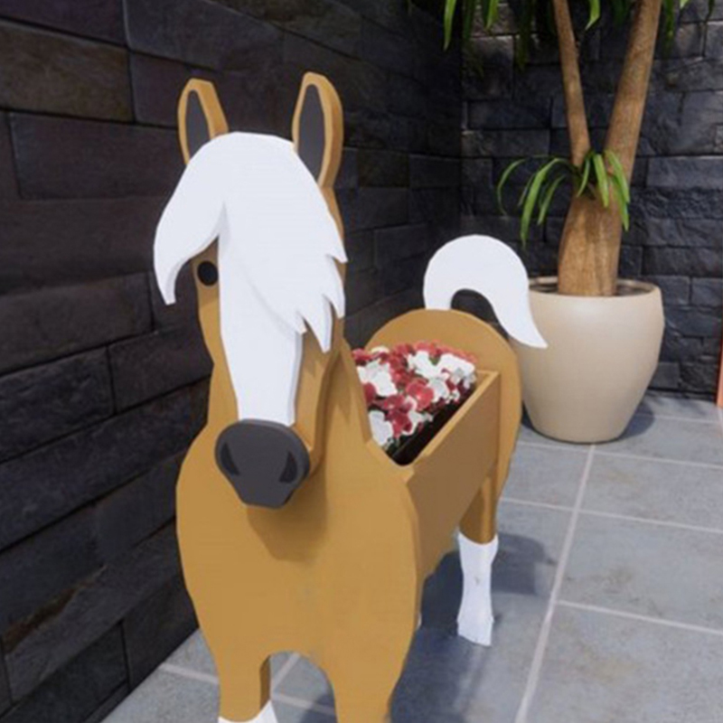 DIY Dog Planter Garden Flower  - đánh giá và giá Bonsai Tree Zen Garden