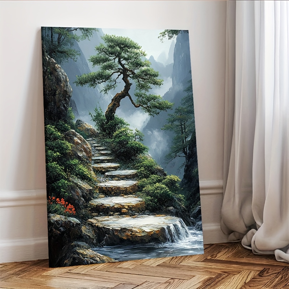 Zen Garden Canvas Artwork Feat - đánh giá và giá Bonsai Vertical Garden