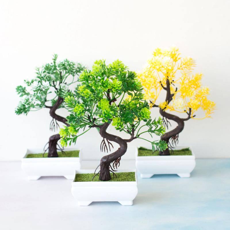 Artificial Potted Bonsai Small - đánh giá và giá Bonsai Tree Zen Garden