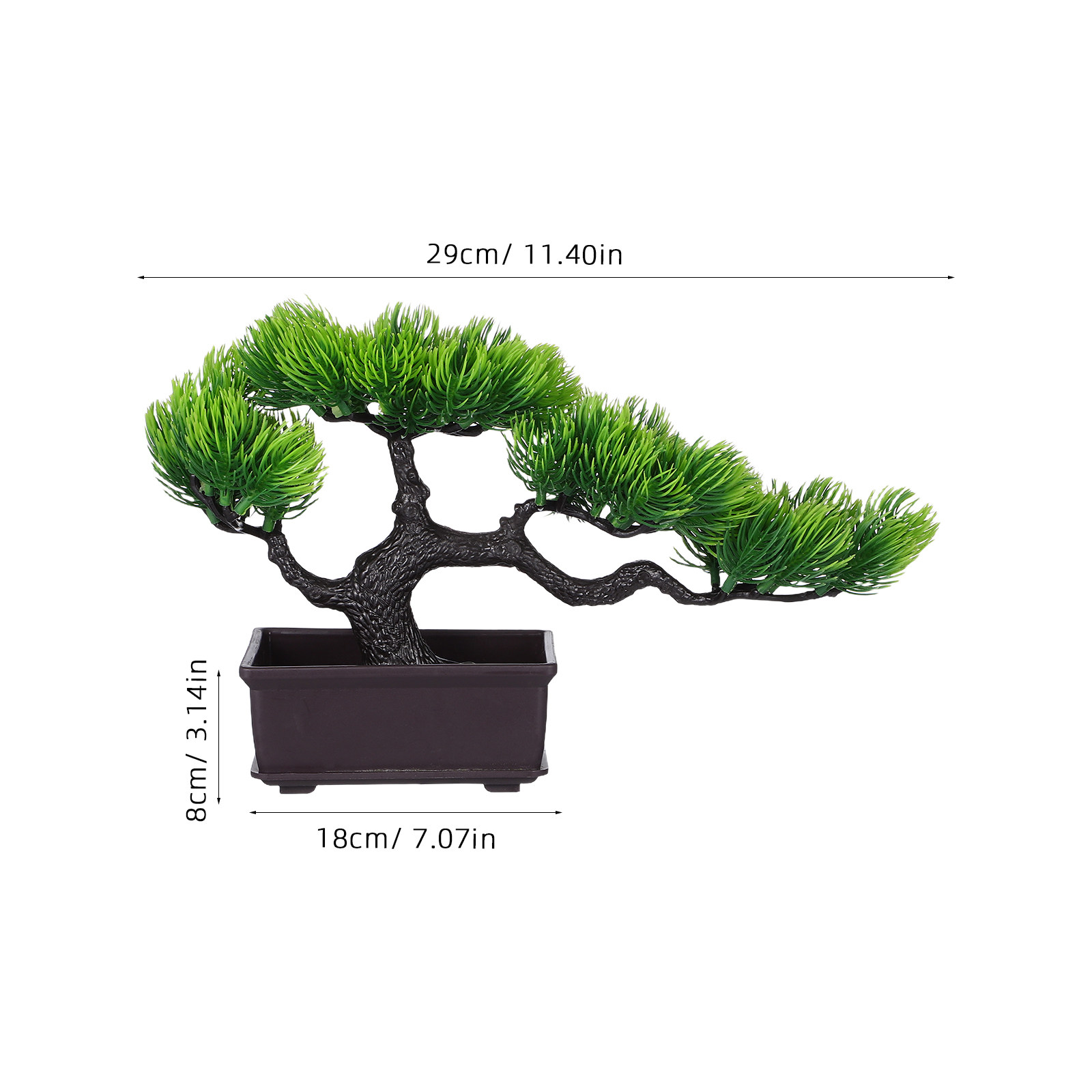 Artificial Bonsai Potted Faux  - đánh giá và giá Bonsai Tree Zen Garden