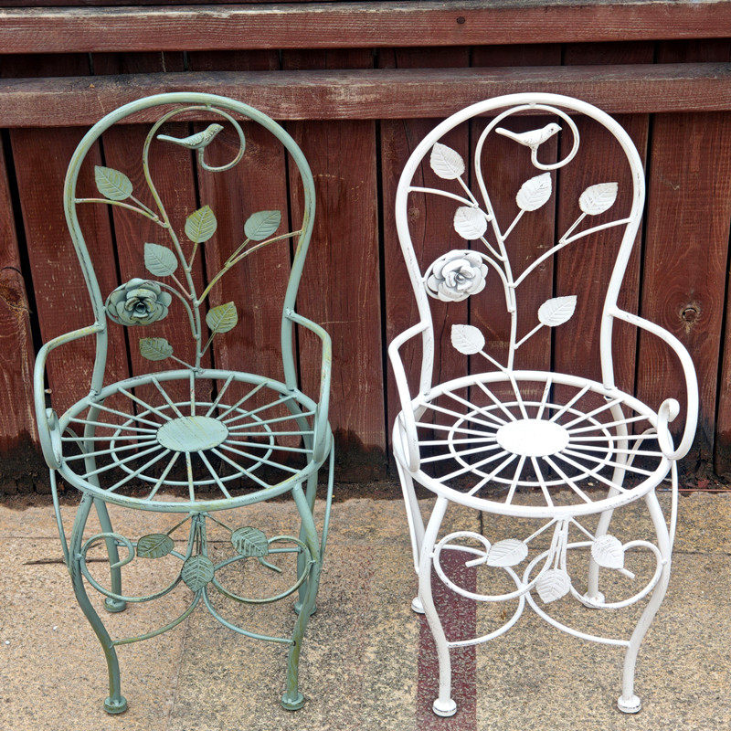 Iron Rose Flower Stand Stool V - đánh giá và giá Bonsai Vertical Garden