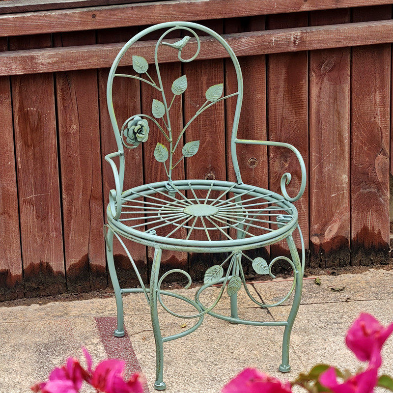 Iron Rose Flower Stand Stool V - đánh giá và giá Bonsai Vertical Garden