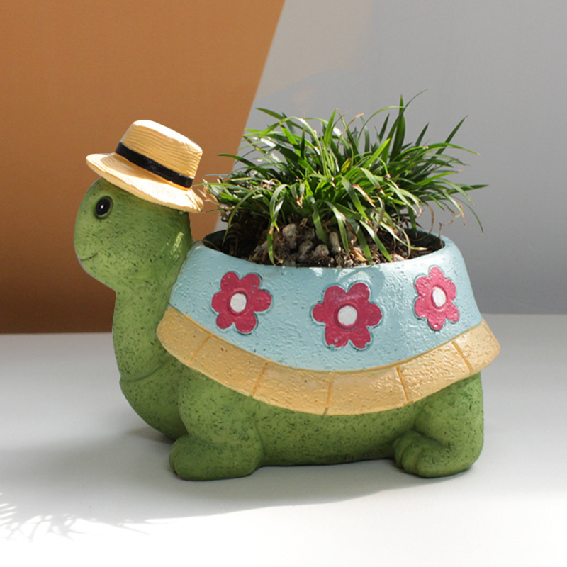 Cartoon Turtle Succulent Flowe - đánh giá và giá Bonsai Tree Zen Garden