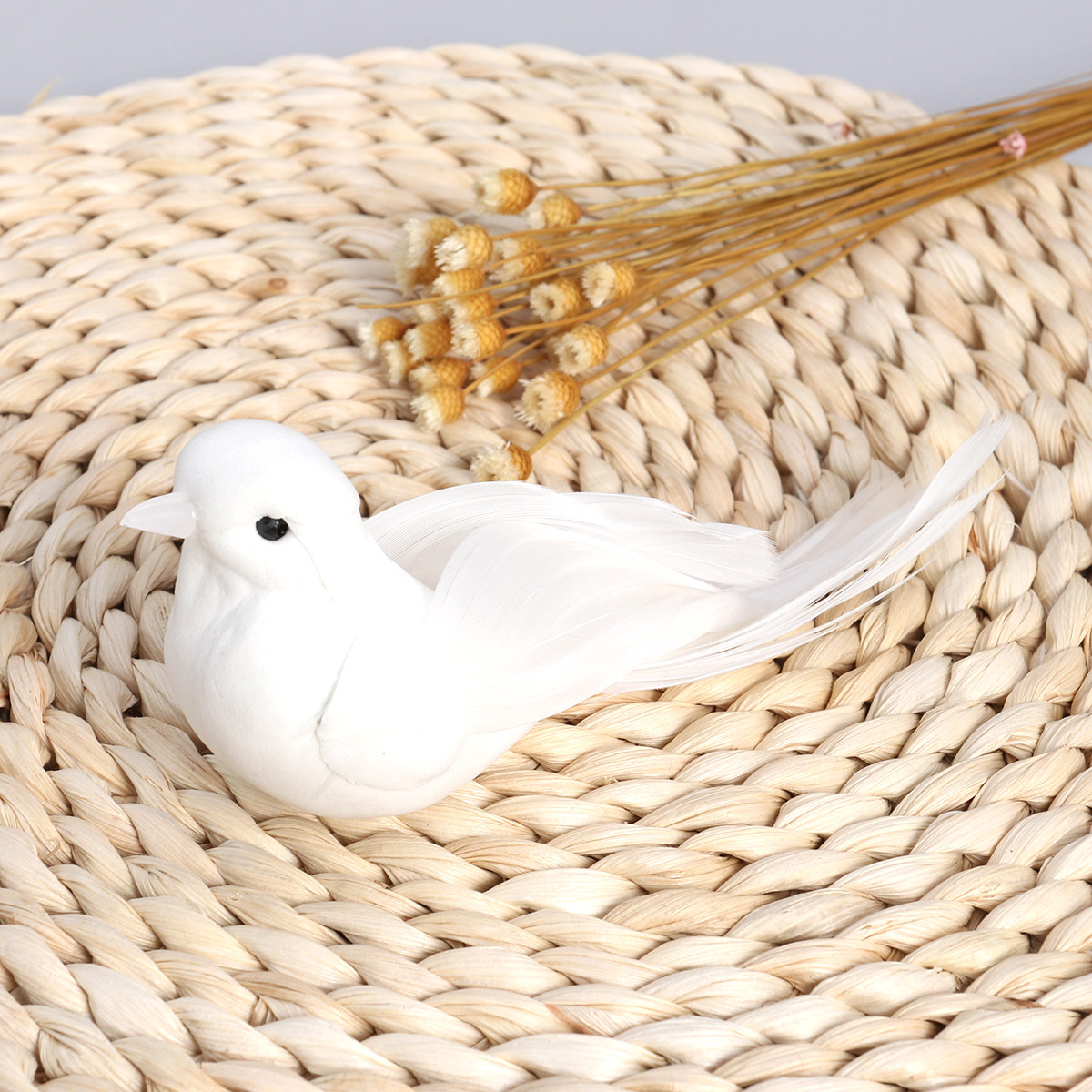 2Pcs Artificial Feather Bird P - đánh giá và giá Bonsai Garden Display