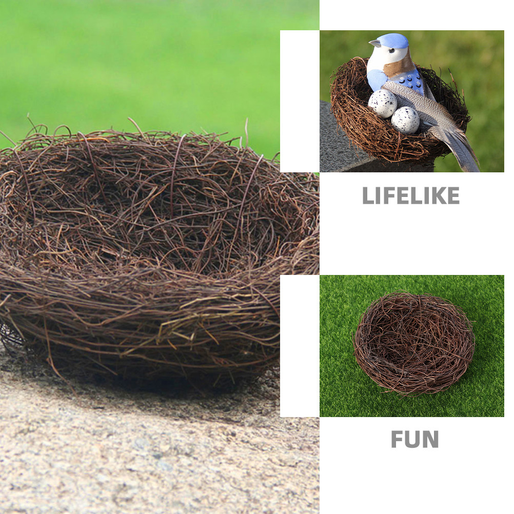 2Pcs Handmade Faux Rattan Weav - đánh giá và giá Bonsai Garden Photos