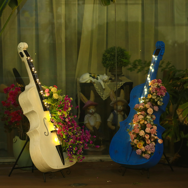Cello-Shaped Garden Statue Lar - đánh giá và giá Bonsai Garden Display