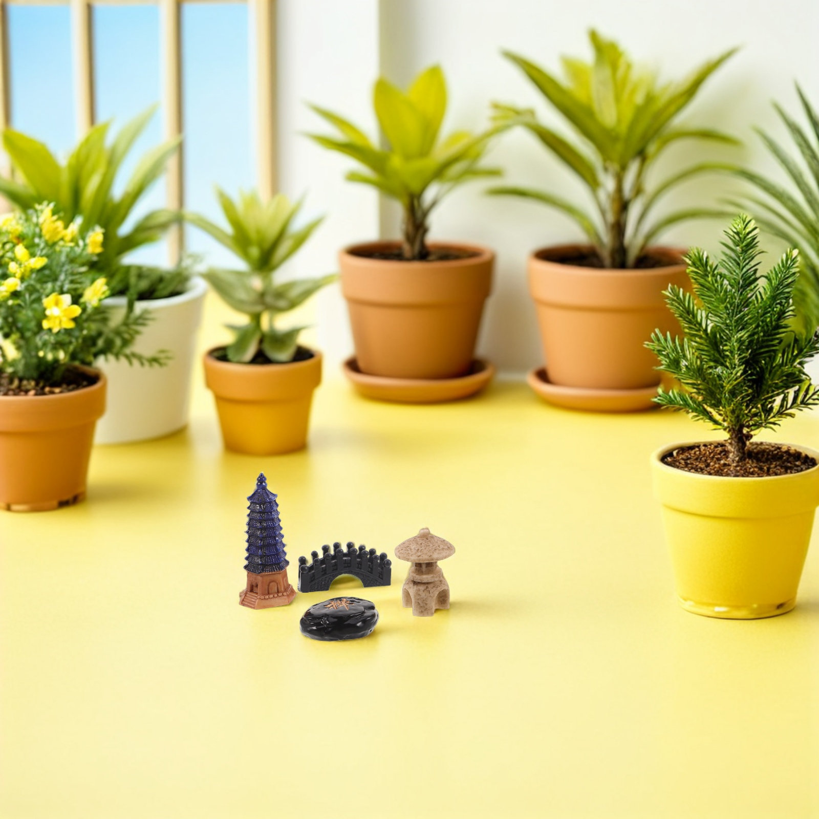 4Pcs Japanese Zen Garden Acces - đánh giá và giá Bonsai Zen Garden Set