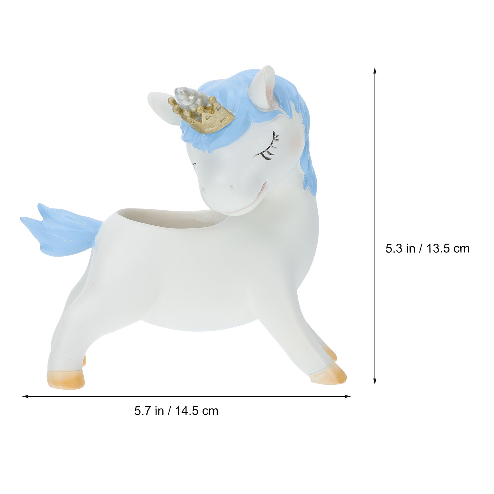 1Pcs Unicorn Shaped Resin Mini - đánh giá và giá Bonsai Garden Indoor