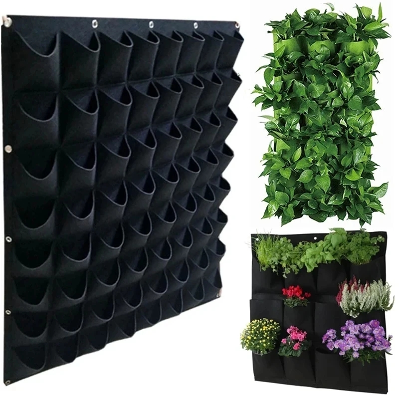 Wall Hanging Planting Bag Mult - đánh giá và giá Bonsai Vertical Garden